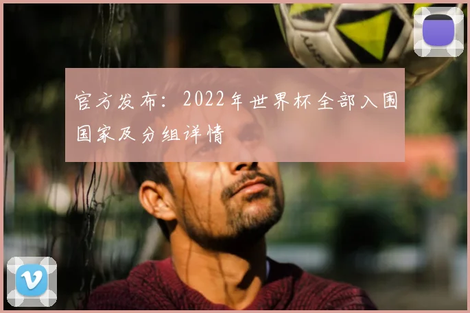 官方发布：2022年世界杯全部入围国家及分组详情